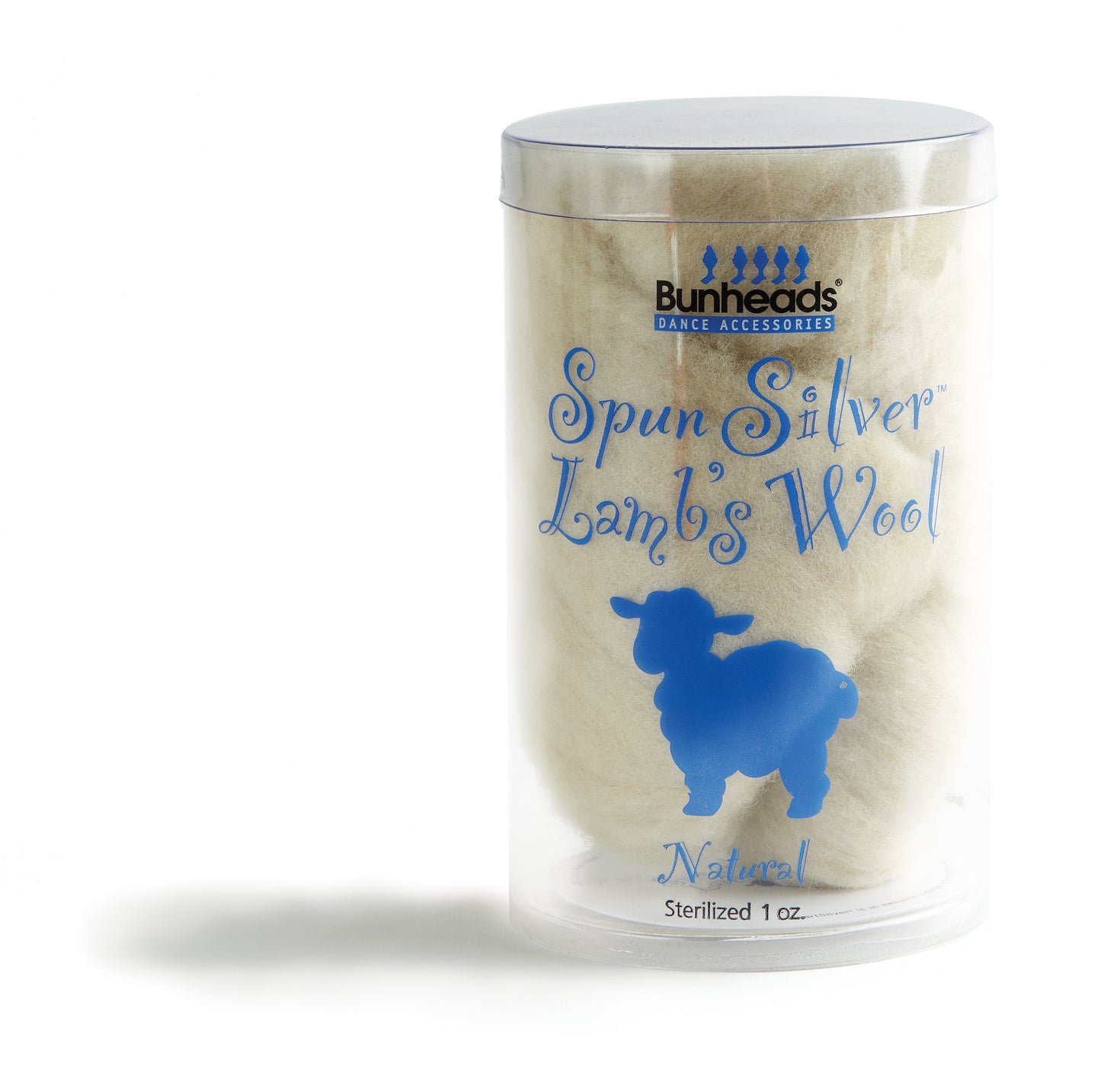 Capezio Spun Silver Lamb's Wool